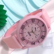 Promo!!! Jam Tangan Wanita Kasual Dengan Strap Rubber Karet Model Sport Mewah