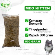 Meo Kitten cat food repack 500 grams / Repack Cat Food / Meo Kitten 500 grams / Cheap Repack Cat Foo