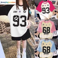 【Free Custom Name & Number】OVERSIZE Jersey With Numbers 68 93