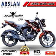 STRIPING LIST BYSON FI NEW YAMAHA BYSON FI STICKER STRIPING/ HITECH MOTIF MOTORCYCLE VARIATION STRIP
