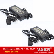 02 Bộ adapter chuyển nguồn điện từ 220V AC sang 12V DC5A