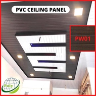 6FT PVC Ceiling Wall Panel Home Ceiling/Wall Waterproof 30cm x 8mm Support Max to 22FT