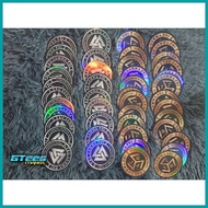 ✓ 🅿 ← TAU GAMMA PHI TAU GAMMA SIGMA TRISKELION STICKER