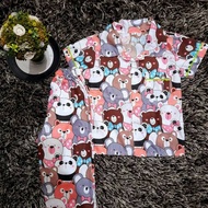 Kids Pajamas tsum tsum pink motif