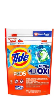 READY STOCK TIDE PODS ULTRA OXI LIQUID DETERGENT PACK