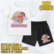 Bebefinn Movie Kids T-Shirt Set / Bebefinn Animated Movie Kids Shorts Set Ages 3-12 Years