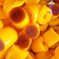 YOUCE Caramel Pudding Squeezing Ball Shell, Soft Realistic Pudding Shaped DIY Empty Pudding Shell, H