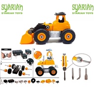 SYARIAH TOYS DIY Bulldozer Construction TOYS Beko Kecrek 54 pcs XK16A2