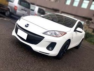 【全額貸】二手車 中古車 2013年 馬3 5D 1.6白 黑內裝