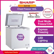 [FREE SHIPPING] Sharp Chest Freezer Dual Mode 160L [ SJC168 ]