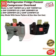 Universal Refrigerator Fridge Freezer Compressor Overload Protector Spare Part
