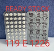 READY STOCK EPAM 5MG COP... 119 E 118 E 1226 VATMIN 1 PAPAN 40 TABLETE 5 PAPAN 200 TABLETS READY..