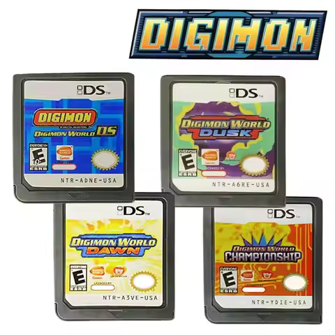 DS Game Digimon World Card Series Championship/Digimon World DS/Digimon World Dusk Video Game Consol