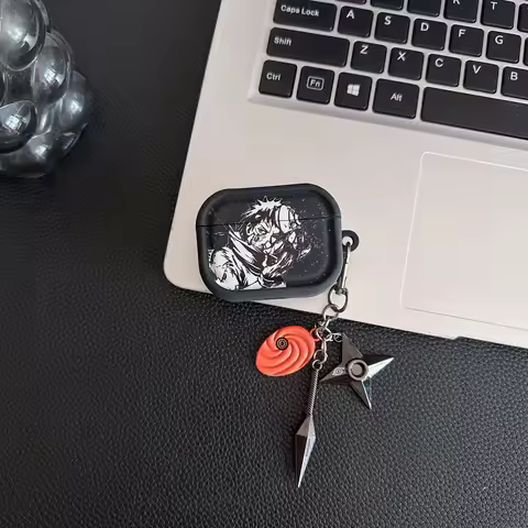 Japan Anime N-NARUTOS Uzumaki Itachi Earphone Case For Airpods 4 2 3 1 Pro 3 2 Wireless Bluetooth He