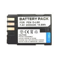 Pentax D-LI90 LI90 dli90 Lithium-ion Camera Battery Pack For Pentax Camera