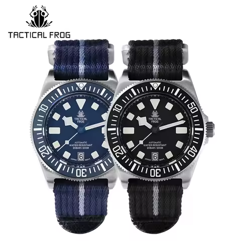 Tactical Frog Titanium Watch FX-Diving 42mm NH35 Automatic Mechanical Movement Sapphire BGW9 Luminou