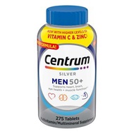 美國Centrum 銀善存綜合維他命 (適合50歲以上男仕) , 275粒裝