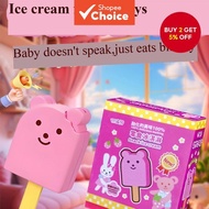 Pudding Feeding Toy Set - Strawberry Role Play for Early Education  Set Mainan Memberi Makan Puding 