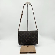 「JL精品代購」 9新 Lv老花王菲包單肩包