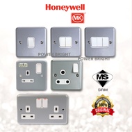 MK METAL CLAD SWITCH SOCKET [13A 1GANG , 2GANG ,15A]