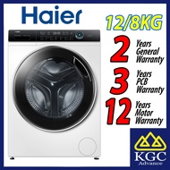 (Free Shipping) Haier 12/8KG Front Load Washer & Dryer HWD120-B14979 Washing Machine