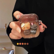 Cute Little Bear Airpod pro casing cover | Airpods 1/2 Casing Cover Silicone Casing Protective Cover | airpods pro cases