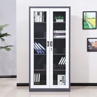 Tongbo Hinged File Cabinet Information Iron Locker Office Document Cabinet Staff Accounting Financial Voucher Cabinet Glass Cabinet
