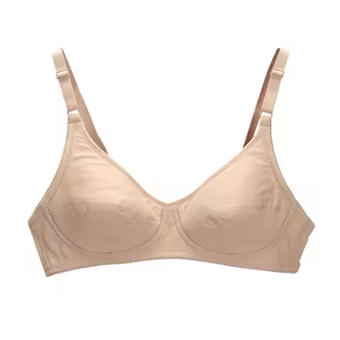 Comfortable Soft Cotton Bralette BIG BUST 30-44 A B C Cup Large chest Bra old young Middle-Aged Wome