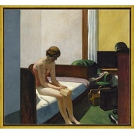 Framed Edward Hopper Giclee Canvas Print Paintings Poster Reproduction Hotel Room