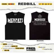White Dove Singlet T-Shirt Mersudi Sopo Wae Sing Ngusik Heningku Sabloin DTF Latest Design By Redbil