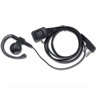 Fon telinga walkie talkie alat dengar baofeng 888s Uv5r UV5re B2plus T2 siri UV82 2 PIN Kualiti Ting
