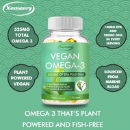 Omega-3 Algae Oil - Brain, Heart, Joint and Immune Support, Eye Care