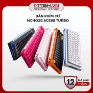 MCHOSE Ace68 Turbo Mechanical Keyboard - Speed Upgrade, High Quality Keycap, Sound Absorbing Foam Av