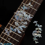 JENNIFERDZ Cross Inlay Decals Ultra Thin Guitarra Accessories Guitar Inlay Sticker Acoustic Guitar E