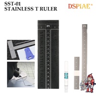 [DSPIAE] SST-01 Non-Line T-Shape (T) Good Stainless Steel STANLESS T RULER