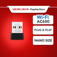 Mercusys AC650 Wireless Nano Size Dual Band USB Adapter for Desktop MA20N (Powered by TP-Link)