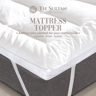 Sultera Mattress Topper Queen King SULTERA Microfibre Ready Stock Pelapik Tilam 100% Cotton Fabric