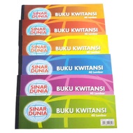 Buku Kuitansi Kwitansi SIDU Kecil 1 Pack isi 10 Buku