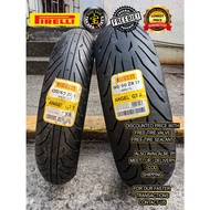 PIRELLI TIRES ANGEL GT2 SET by TAKARA TIRES (FREE tire sealant, tire valve and Takara sticker)