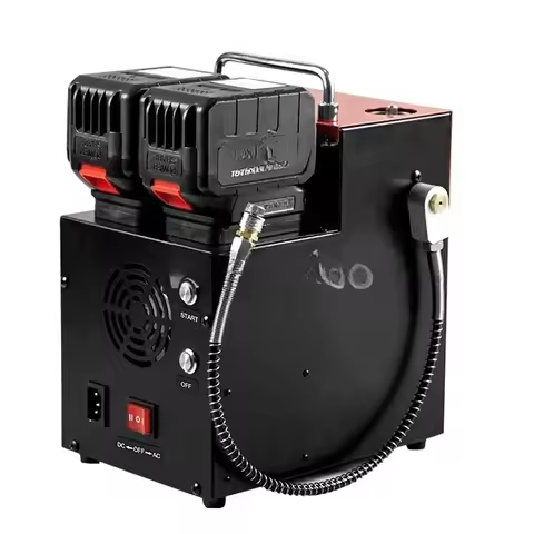 GX-E-L3-I 4500psi Air 300bar Pcp Lithium Battery 18V/220V with Air Dryer High Pressure Air Pcp Compr