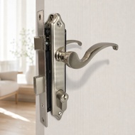 Door Lock Handle Set, Heavy Duty 7011SN, 7011AB for Home Office and Entry Door Installation