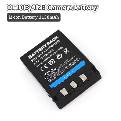 Li-10B Li-12B Li 12B 10B Battery 3.7V 1150mAh Replacement Li-ion Batteries for Olympus U-300 400 410