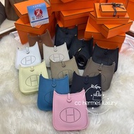 門市現貨 Mini Evelyne 多色 Sakura rose Biscuit nior gold Gris meyer Etoupe beton nata  new white 0U ghw ph