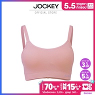 JOCKEY FOR HER ชุดชั้นในผู้หญิง COMFORT HOME BRA รุ่น THE CLOUD สีชมพู