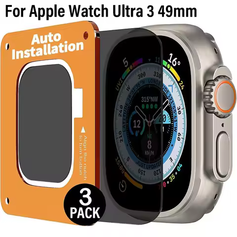 For Apple Watch Ultra 1 2 3 49mm Privacy Screen Protector Easy Installation Films For iWatch Ultra3 