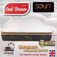 [FREE DELIVERY] Sovn Cool Breeze Micro Posture Sping Mattress + Cool Silk Pillow Top