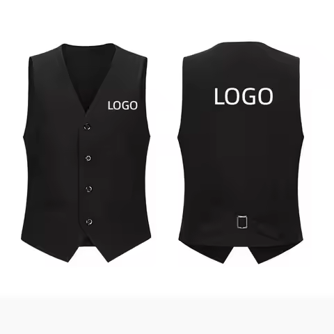 Billiards Vest Personalized Customized Workwear Logo For Men Women Competitions KTV Server Suit Vest