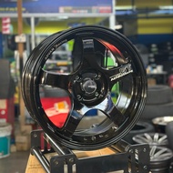 [1 SET] ADVAN GT Sport Rim 15 16 17 Inch 4H100 4H114.3 5H100 5H114.3 Lightweight JDM Racing Wheel Th