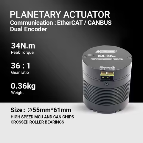 Myactuator X4-36 EtherCAT + CAN New V4 Small Volume Large Torque 36N, M High Precision Robot Joint 2