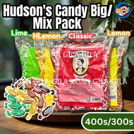 [HALAL] Hudson’s Hard Candy Classic / Lime / Lemon / Honey Lemon BIG Pack / Mix Pack 400pcs / 330pcs